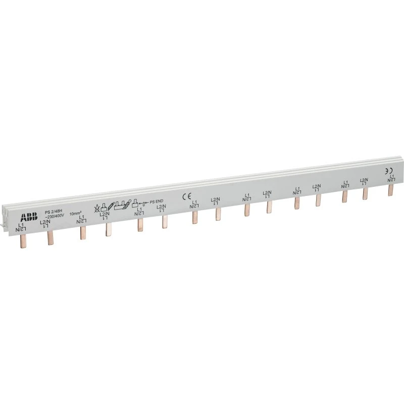 Sløjfeskinne PS2/48H 10mm2 til automatsikringer