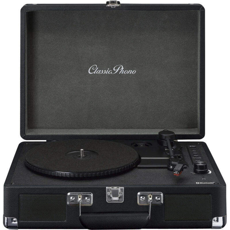 Lenco TT-115BK retro pladespiller med Bluetooth & USB