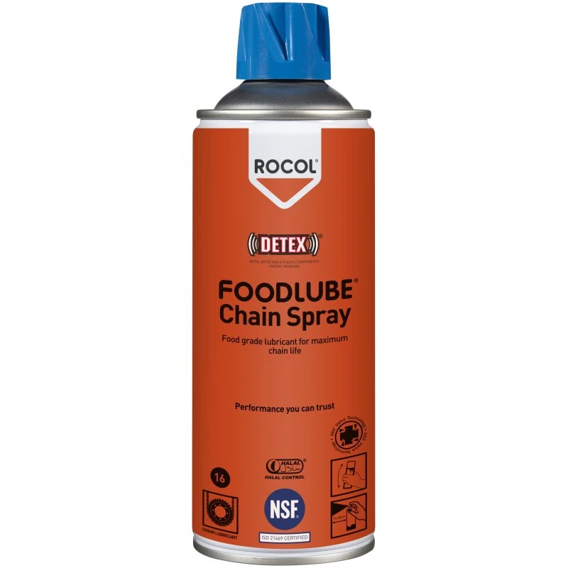 Rocol Foodlube Kædespray Hvid 400ml NSF-H1