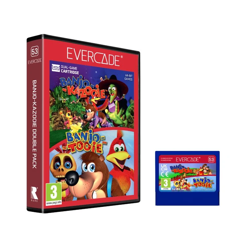 Evercade Banjo-Kazooie Double Pack - Retro Spil