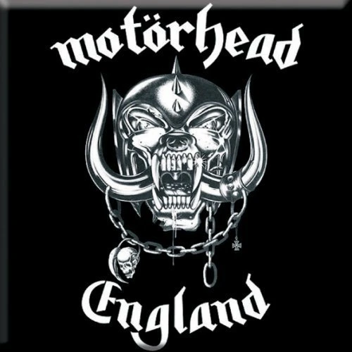 Motorhead Køleskabsmagnet: England (75x75mm)