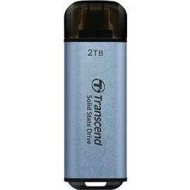 Transcend ESD300 Portable SSD 2TB - Blå