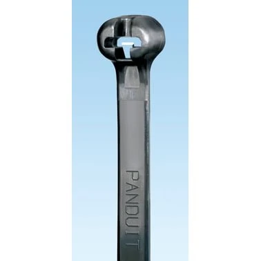 Kabelbinder med stål 7,0x780 mm - Sort (50 stk)