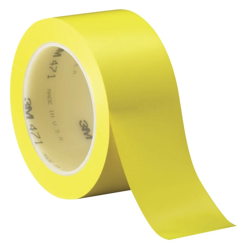 3M Vinyltape 471 Gul 50mm x 33m