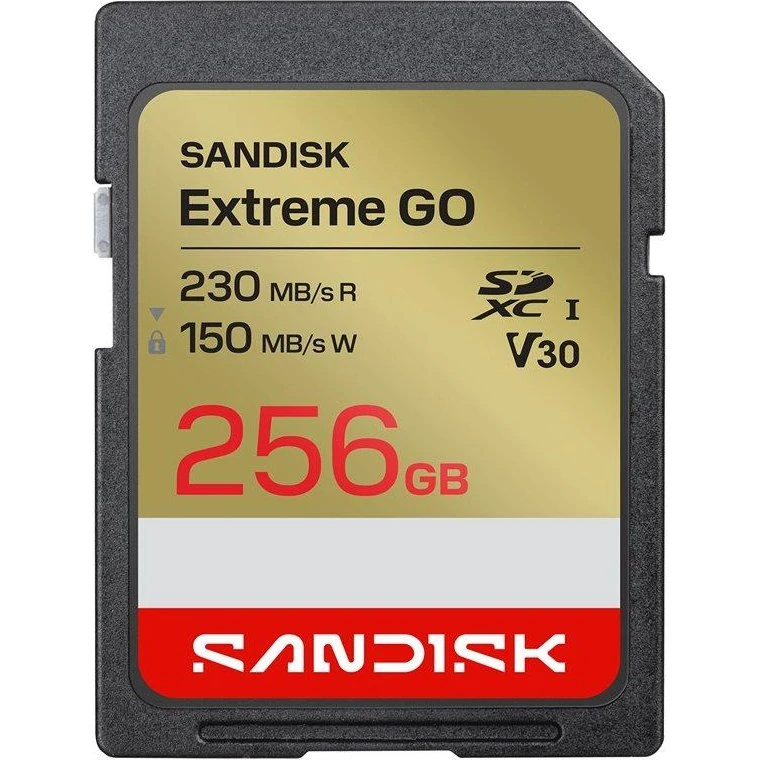 SanDisk Extreme GO SDXC 256 GB - 230 MB/s