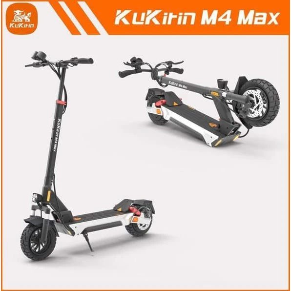 KuKirin M4 Max Elektrisk Scooter - 800W, 64km rækkevidde, 10" dæk