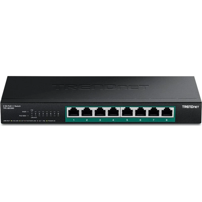 TRENDnet TPE-BG380 8-Port Gigabit PoE++ Switch (230W)