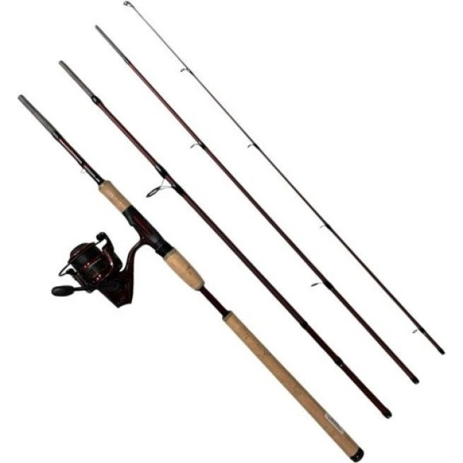 Abu Tormentor II Travel Combo 9 fod 7-28g 4-delt fiskesæt