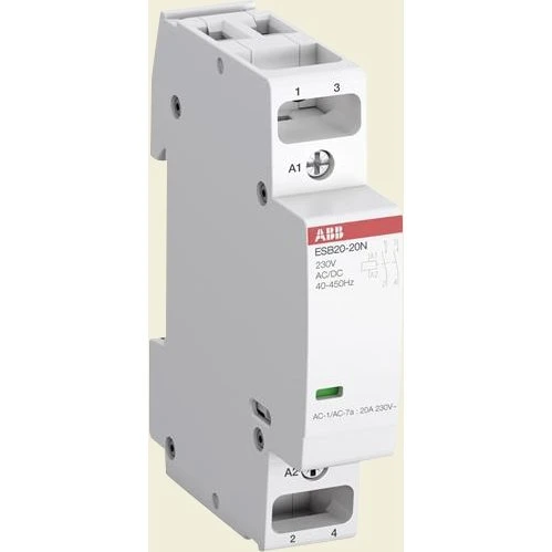 ESB20-11N-04 Installationskontaktor 2-polet 110V AC/DC