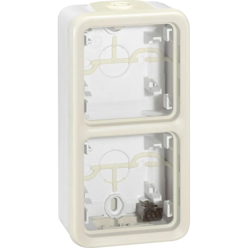 Legrand Plexo 55 IP55 underlag lodret 4 modul hvid