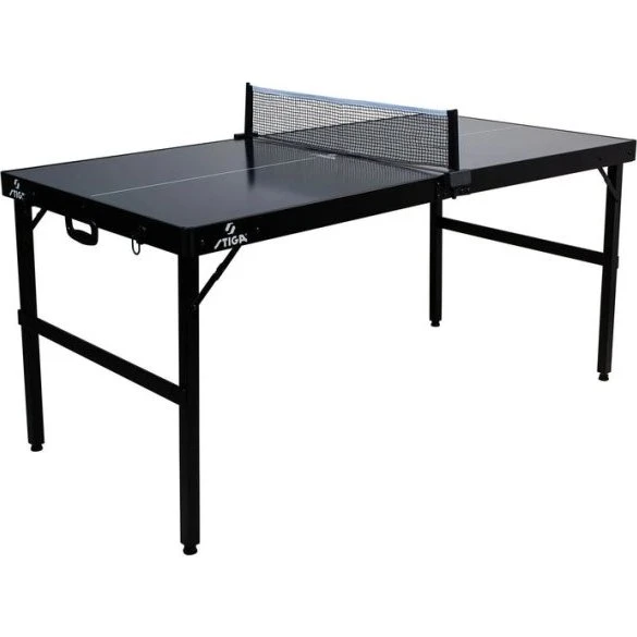 STIGA Midi Bordtennisbord Compact 152x76 cm, sort