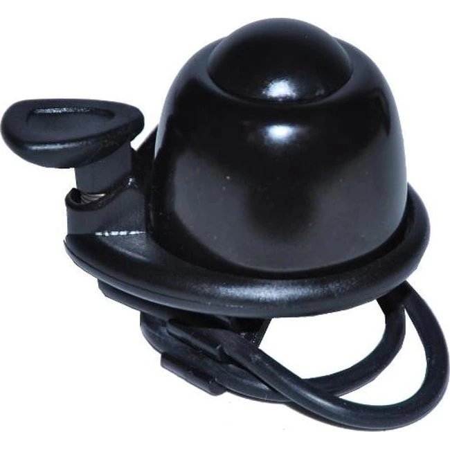 Bike Partner EasyFix Ringeklokke med elastik, sort