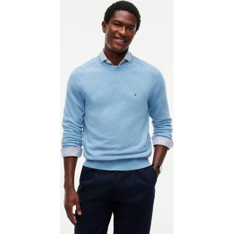 Lambswool Crew Neck Striktrøje