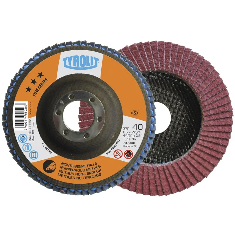 Lamelskive Premium 27SLA ø125 CA80-B til aluminium