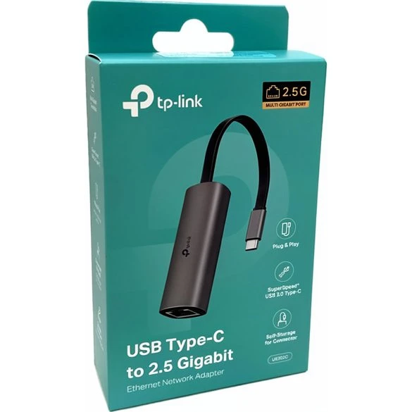 TP-Link UE302C USB-C Netværksadapter 2.5Gbps