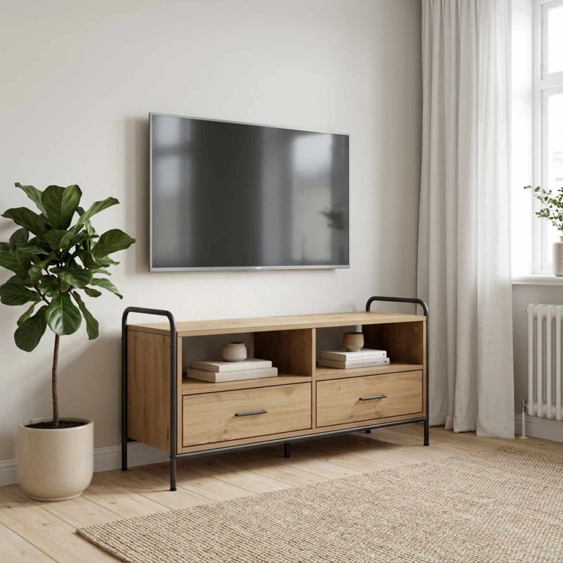 vidaXL TV-skab 67,5 x 33 x 50 cm i Artisan-eg
