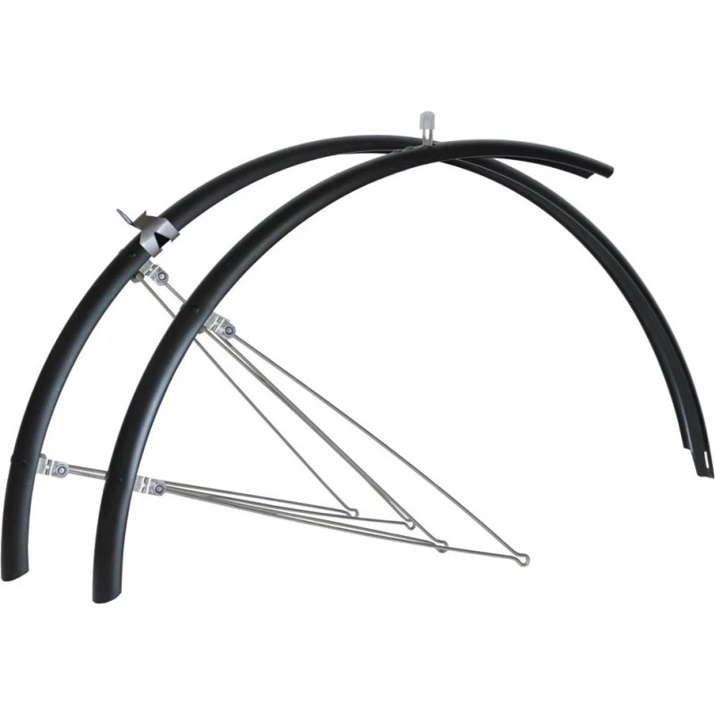 BikePartner Skærmsæt 28" 37 mm - Matsort