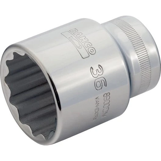 Bahco 27mm 3/4 top - 12-kant metrisk