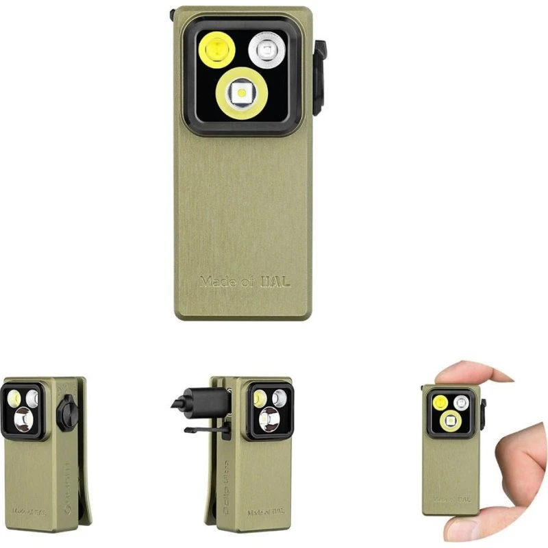 OLIGHT Oclip Ultra Lommelygte - Olive Green