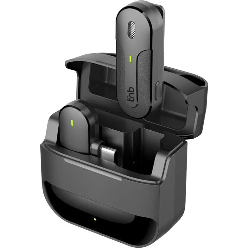 T'NB INFLUENCE PRO – trådløs mikrofon m. opladningsetui, sort