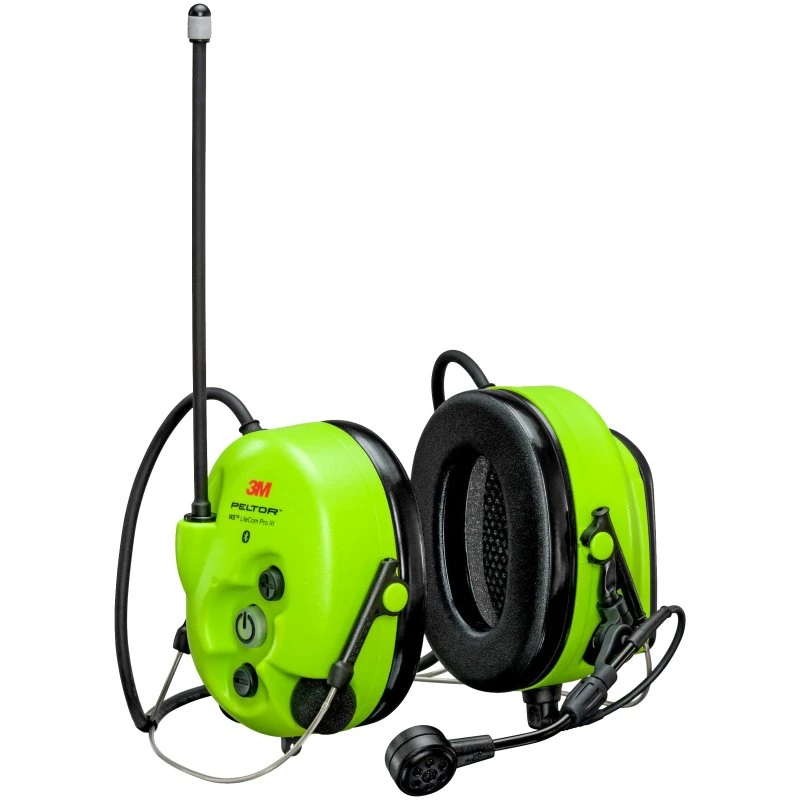 Peltor WS LiteCom III Hi-Viz høreværn m/nakkebøjle