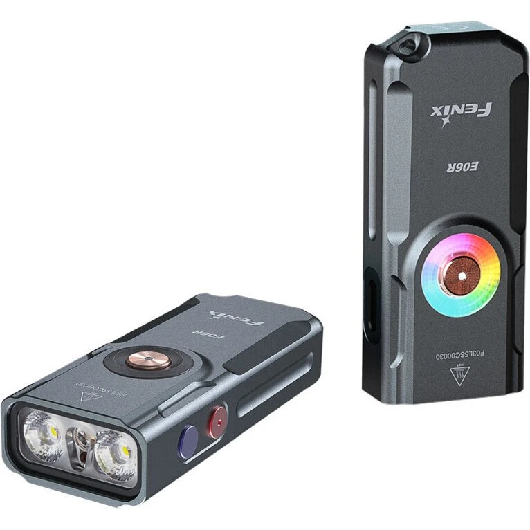 Fenix E06R Lommelygte - 700 lumen, USB-C, UV & Laser