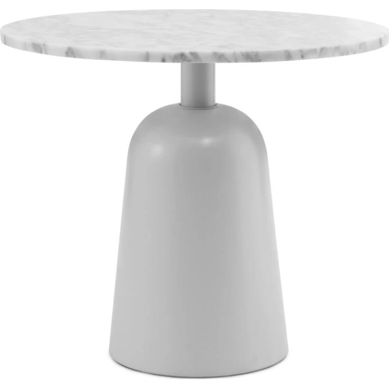 Normann Copenhagen Turn bord i hvid marmor Ø55 cm