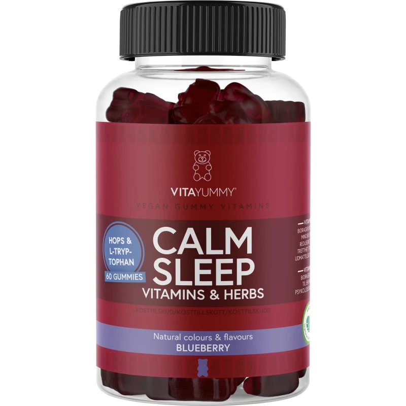 VitaYummy Calm Sleep Blueberry - 60 stk.