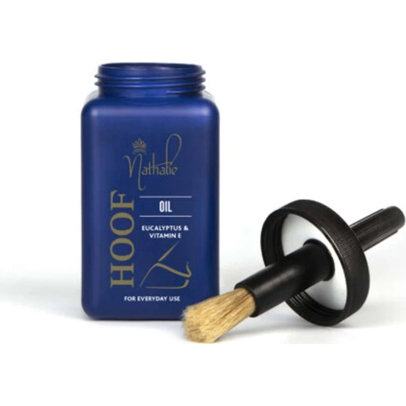 Nathalie Horsecare Hoof Oil med lakseolie, E-vitamin & eukalyptus