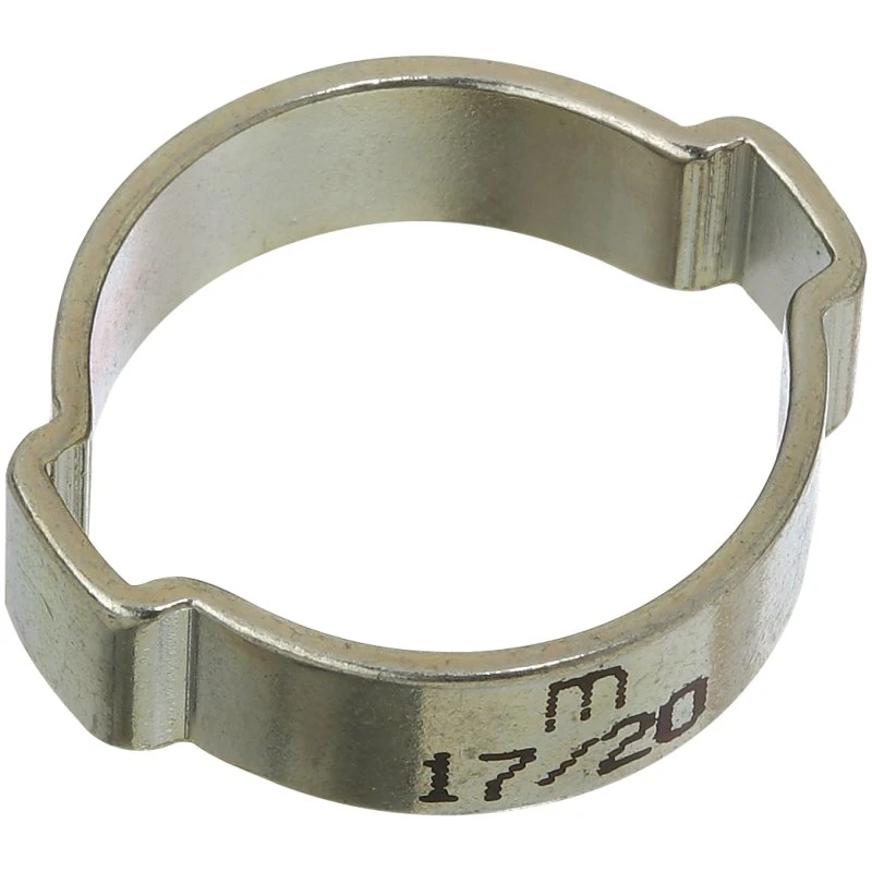 Øreklemme m/2ører galv. 5-7mm