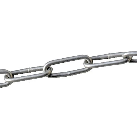 Langleddet kæde DIN763 varmgalv. 10mm