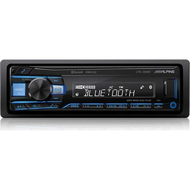 Alpine UTE-200BT bilradio med Bluetooth & USB