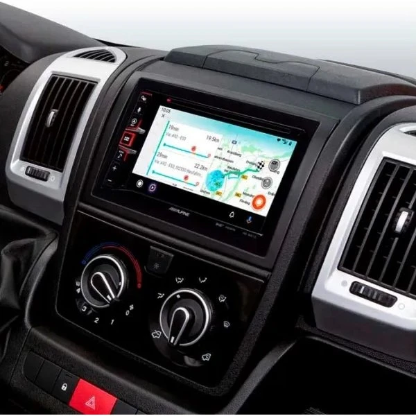 Alpine INE-W611DC Camper/Truck 2-DIN multimedie (CarPlay/Android)