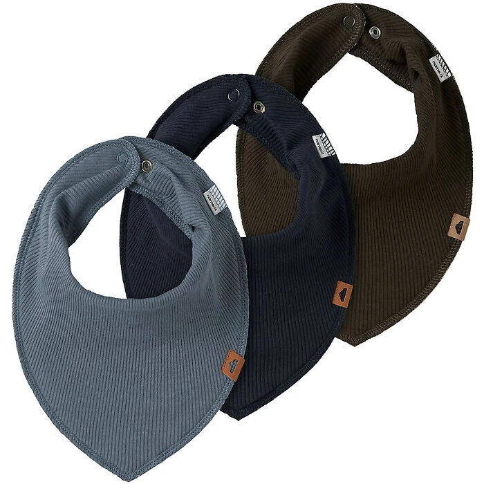 Name It Savlesmække Rib 3-pak - Flint Stone/Navy