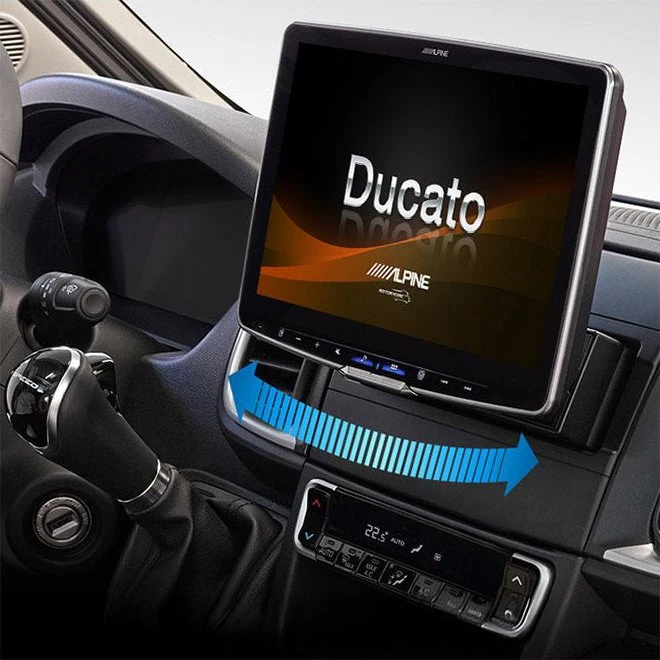 Alpine Halo11 iLX-F115D til Fiat Ducato 8