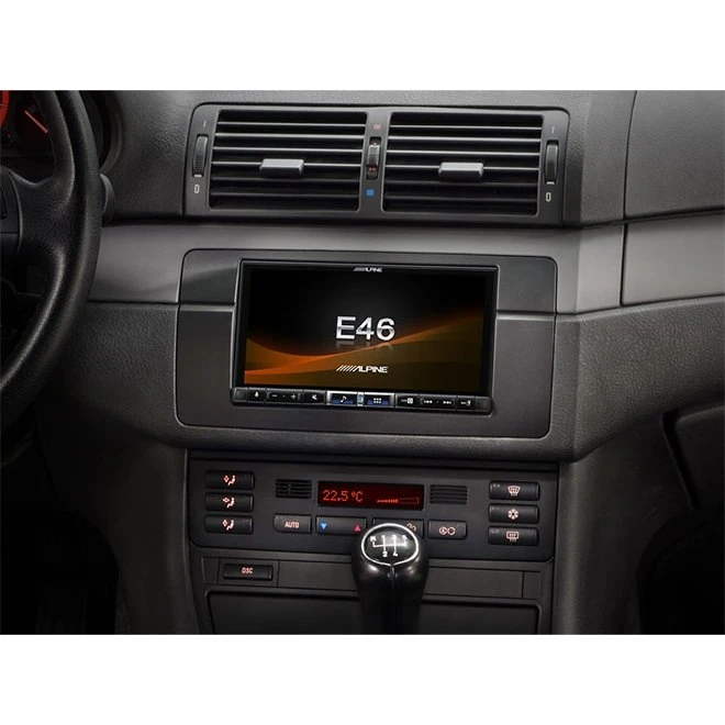 Alpine ILX-705E46 7" 2-DIN – Trådløs Apple CarPlay til BMW E46