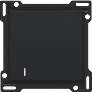 Tangent enkelt linse black coat til LED