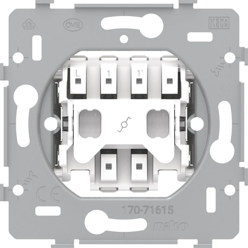NIKO Korrespondance-afbryder 10A/250Vac 170-71615