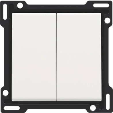 Tangent, dobbelt, white coated
