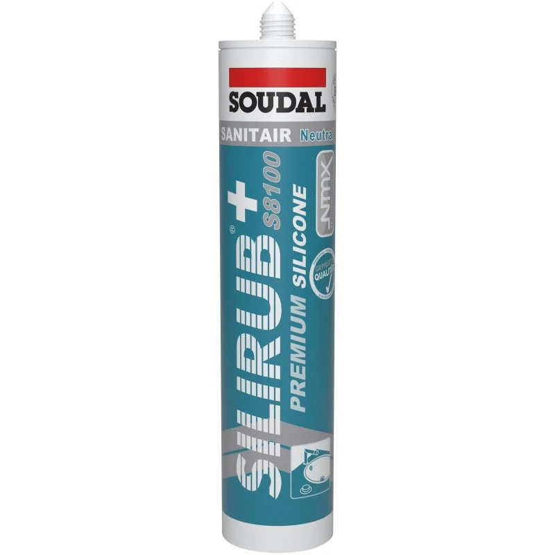 Silirub+ S8100 Sanitetssilikone Manhattan 330 ml