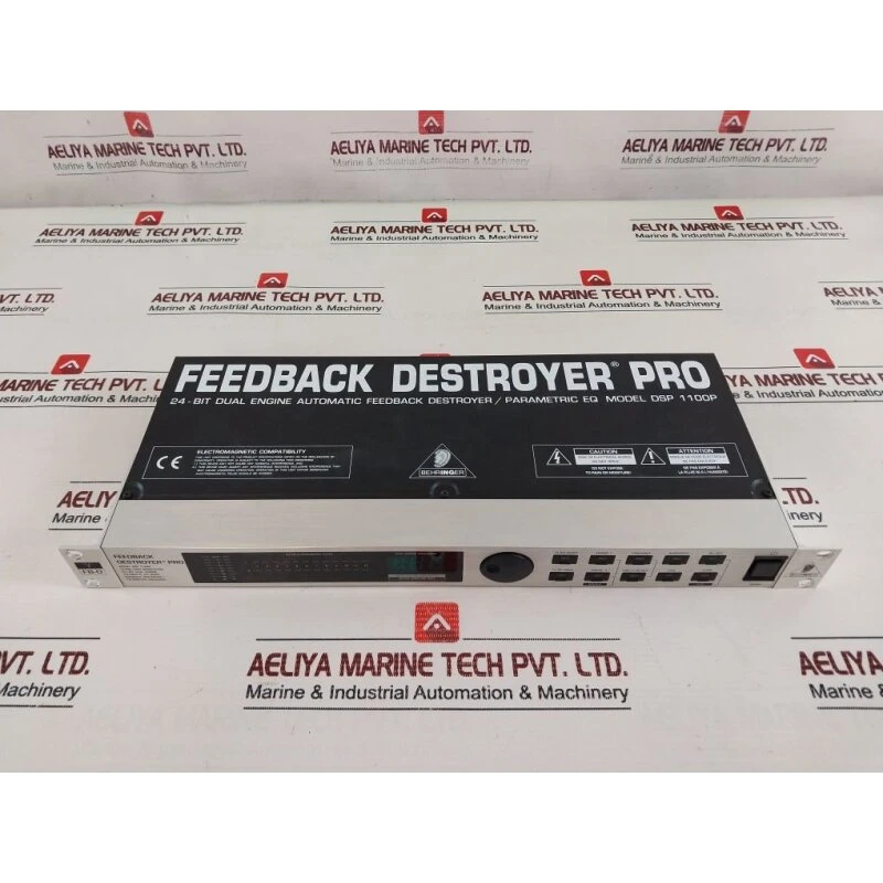 Behringer DSP1100P Feedback Destroyer / parametrisk EQ