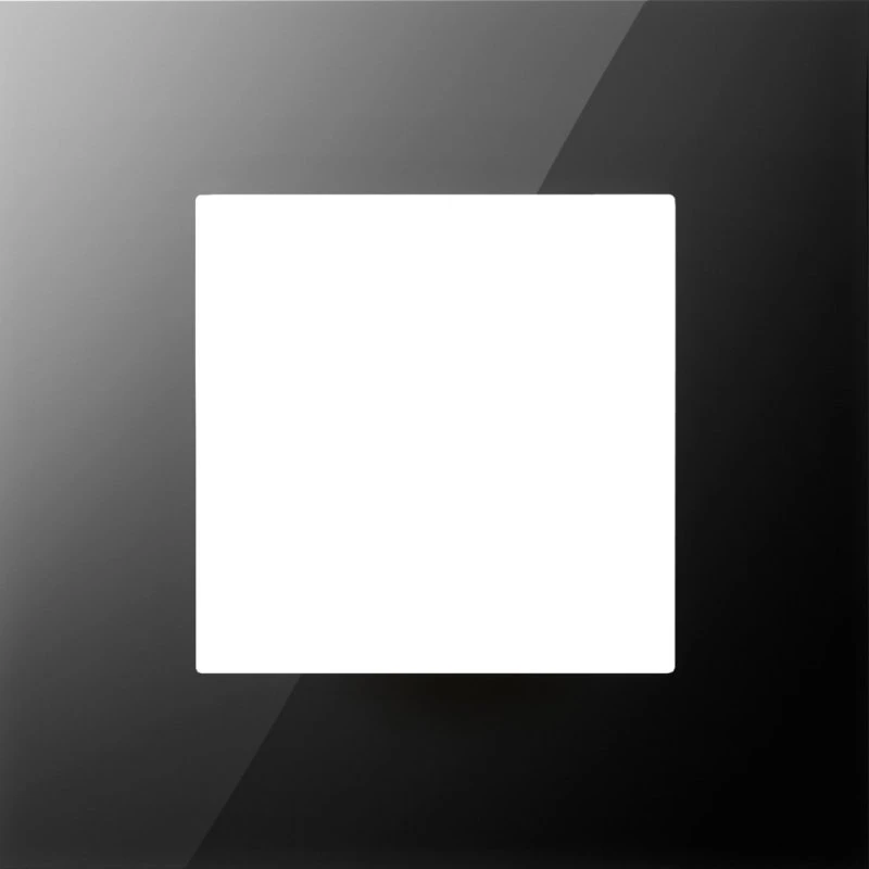 Niko Ramme 1-modul Pure Liquid Black
