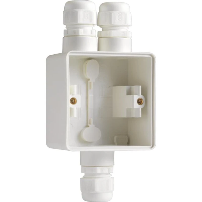 Hydro Underlag 1-modul 3x M20 IP55 Hvid