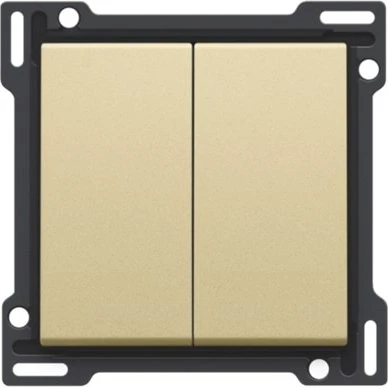 Tangent, dobbelt, gold coated
