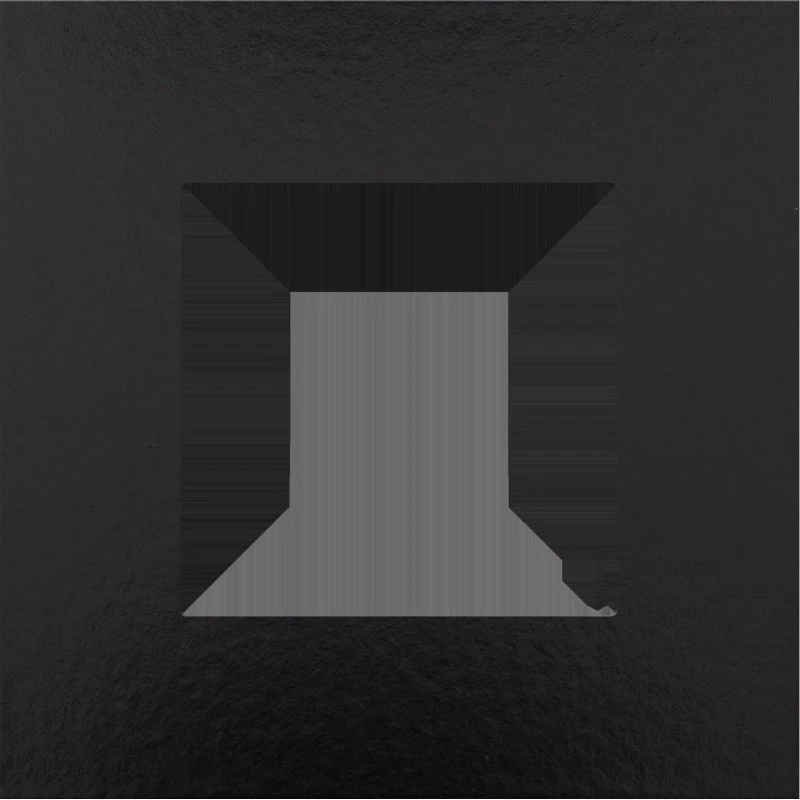 Niko Pure Ramme 1-modul, Bakelite Piano Black