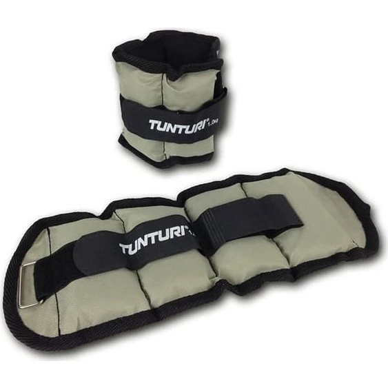 Tunturi Håndleds-/Ankelvægte 2x1 kg, sort