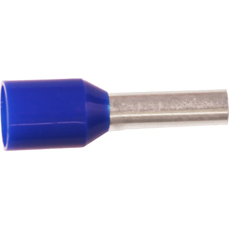 Iso. terminalrør 2,5mm² l10 blå A2,5-10ET