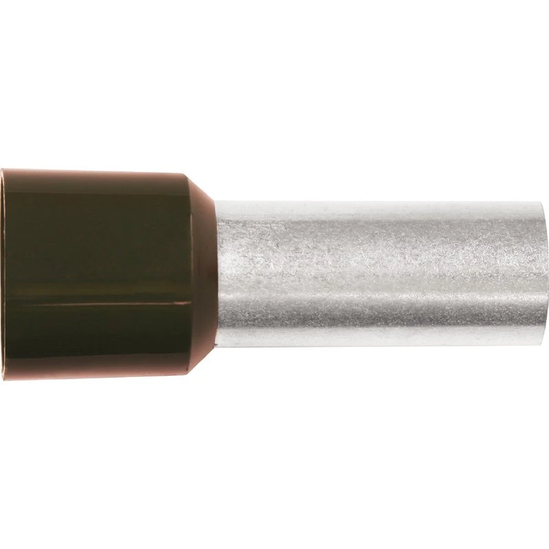 Iso. terminalrør 25mm² A25-22ETT sort, l22