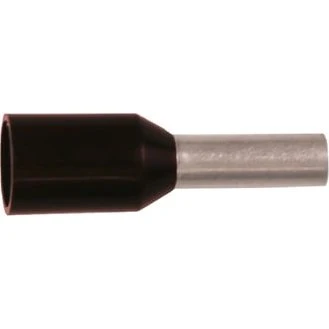 ABIKO Isoleret terminalrør KA1,5-8ETT 1,5mm2 L8 Sort