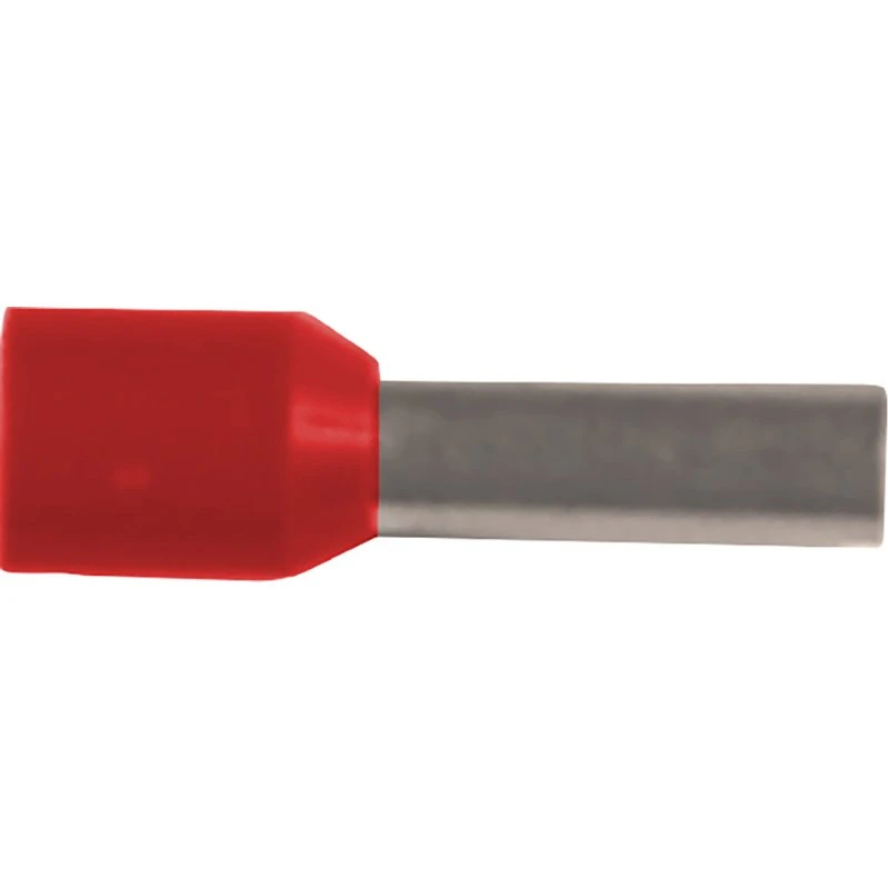 Iso. terminalrør 4mm² l10 orange A4-10ETT